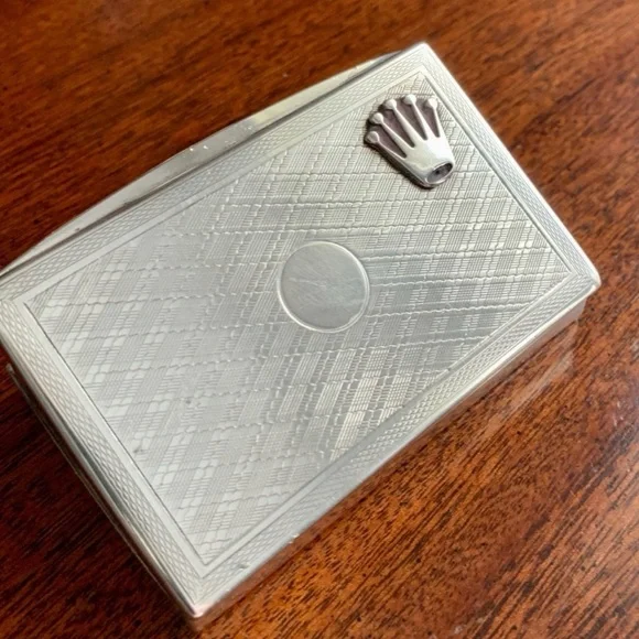 Rolex silver card case - Picture 4 of 7